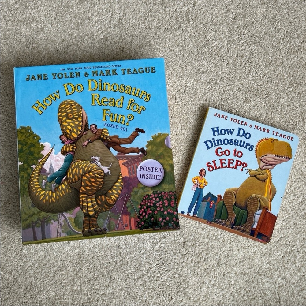 How Do Dinosaurs Read for Fun? Boxed Set - Picture 2 of 9